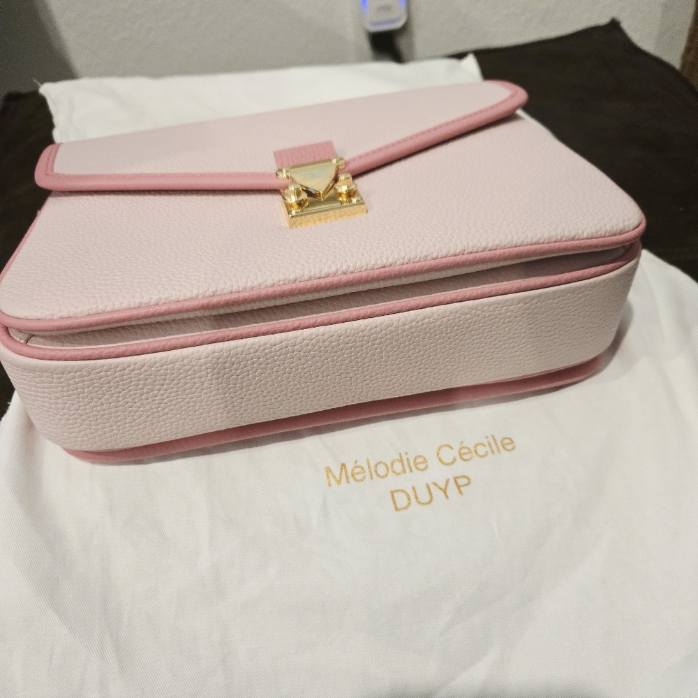 Melodie Cecicle DUYP Paris 15 Satchel Crossbody ( FRANCE) RARE FIND - Picture 11 of 12